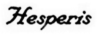 HESPERIS logo