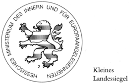 HESSISCHES MINISTERIUM DES INNERN UND FÜR EUROPAANGELEGENHEITEN logo