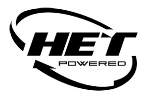 HET POWERED logo
