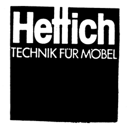 HETTICH TECHNIK FUR MOBEL logo