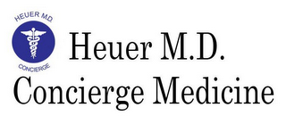 HEUER M.D. CONCIERGE MEDICINE logo