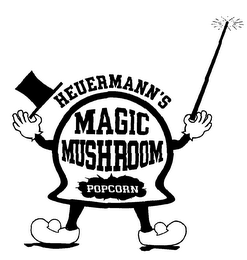 HEUERMANN'S MAGIC MUSHROOM POPCORN logo