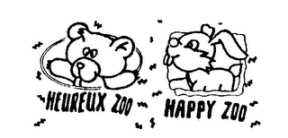 HEUREUX ZOO HAPPY ZOO logo