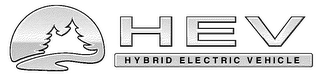 HEV HYBRID ELECTRIC VEHICLE logo
