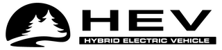 HEV HYBRID ELECTRIC VEHICLE logo