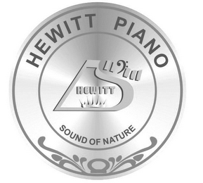 HEWITT PIANO SOUND OF NATURE HEWITT logo