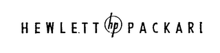 HEWLETT HP PACKARD logo