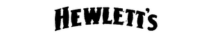 HEWLETT'S logo