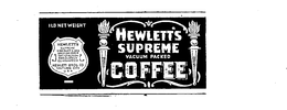 HEWLETT'S SUPREME HEWLETT BROS. CO. logo