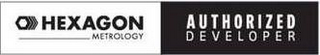 HEXAGON METROLOGY AUTHORIZED DEVELOPER logo