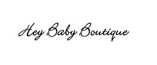 HEY BABY BOUTIQUE logo