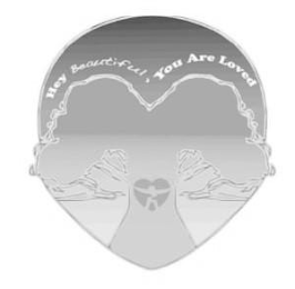HEY BEAUTIFUL, YOU ARE LOVED logo