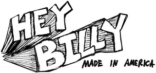 HEY BILLY MADE IN AMERICA logo