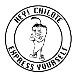 HEY! CHILOTE EXPRESS YOURSELF logo