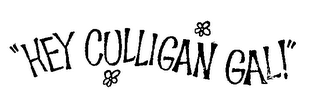 "HEY CULLIGAN GAL!" logo