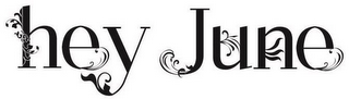 HEY JUNE logo