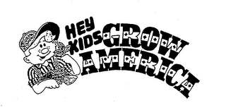 HEY KIDS GROW AMERICA logo