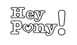HEY PONY! logo