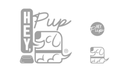 HEY PUP!, HEY,PUP!, HEYPUP! logo