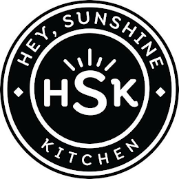 HEY, SUNSHINE HSK KITCHEN logo