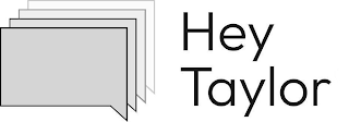 HEY TAYLOR logo