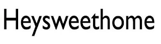 HEYSWEETHOME logo