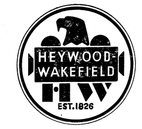HEYWOOD-WAKEFIELD HW EST. 1826 logo