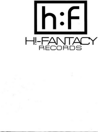 HF H!-FANTACY RECORDS logo