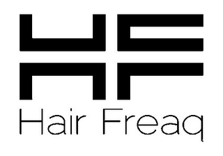 HF HAIR FREAQ logo