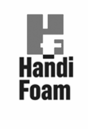 HF HANDI FOAM logo