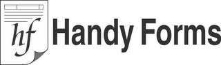 HF HANDY FORMS logo