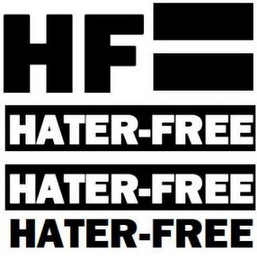 HF HATER-FREE logo