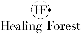 HF HEALING FOREST logo