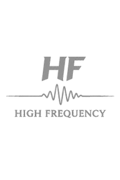 HF HIGH FREQUENCY logo