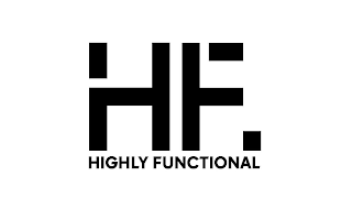 HF HIGHLY FUNCTIONAL logo