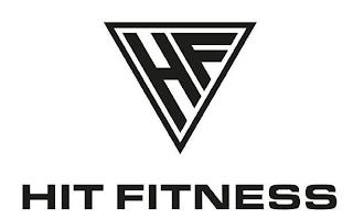 HF HIT FITNESS logo
