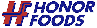 HF HONOR FOODS logo