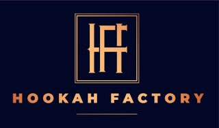 HF HOOKAH FACTORY logo
