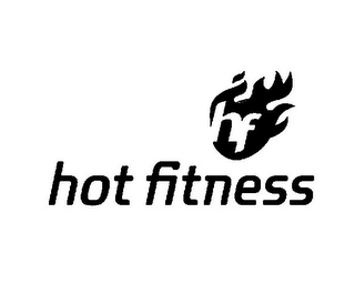 HF HOT FITNESS logo