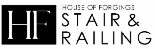 HF HOUSE OF FORGINGS STAIR & RAILING logo