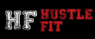 HF HUSTLE FIT logo