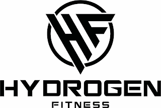 HF HYDROGEN FITNESS logo