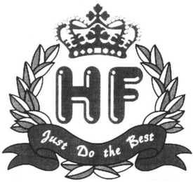 HF JUST DO THE BEST logo