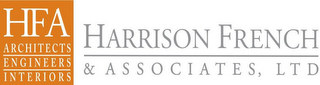 HFA ARCHITECTS ENGINEERS INTERIORS HARRISON FRENCH & ASSOCIATES, LTD logo