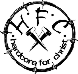 H.F.C. HARDCORE FOR CHRIST logo