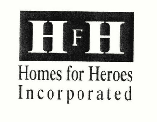 HFH HOMES FOR HEROES INCORPORATED logo