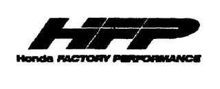 HFP HONDA FACTORY PERFORMANCE logo