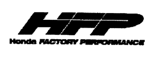 HFP HONDA FACTORY PERFORMANCE logo
