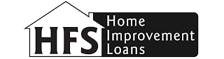 HFS HOME IMPROVEMENT LOANS logo