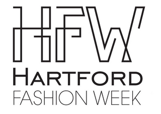 HFW HARTFORD FASHION WEEK logo